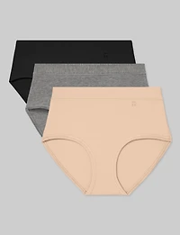 Women's Cool Cotton High Rise Brief (-Pack