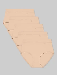 Women's Cool Cotton High Rise Brief (5-Pack)