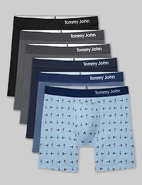 Cool Cotton Mid-Length Boxer Brief 6" (-Pack