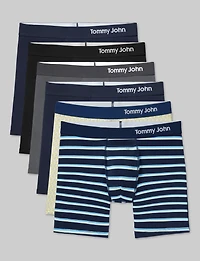 Cool Cotton Mid-Length Boxer Brief 6" (-Pack