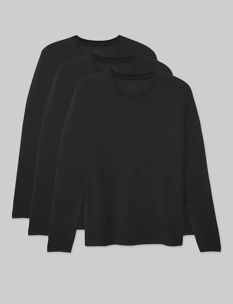 Second Skin Long Sleeve Tee (3-Pack)