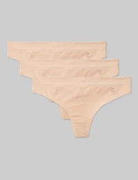 Women's Cool Cotton Thong (3-Pack)