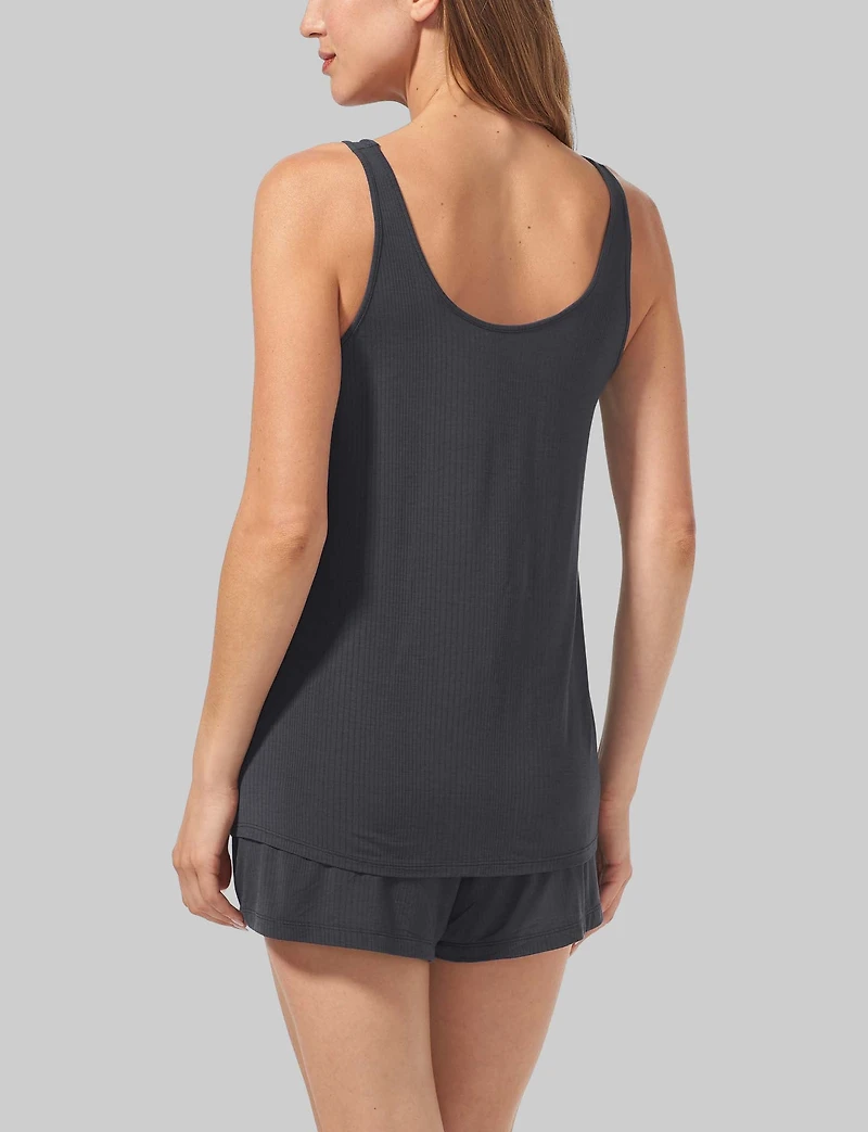 Women's Second Skin Luxe Rib Sleep Tank