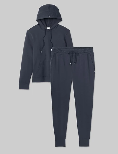 French Terry Hoodie & Jogger Set