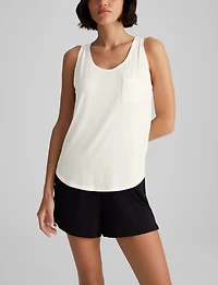 Women's Second Skin Sleep Pocket Tank