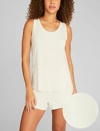 Women's Second Skin Luxe Rib Sleep Tank