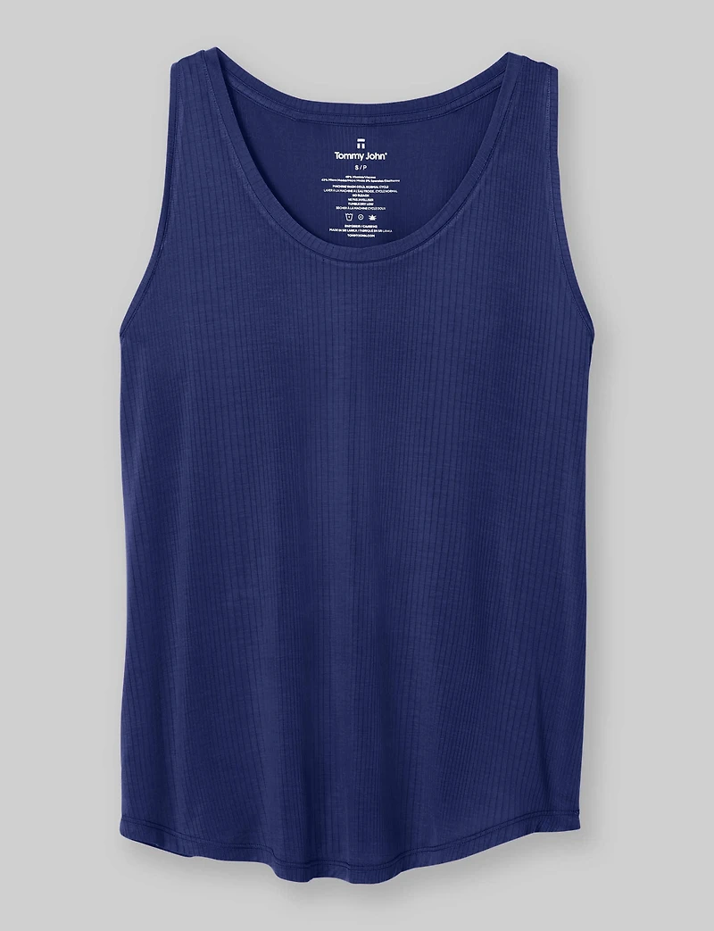 Women's Second Skin Luxe Rib Sleep Tank
