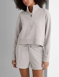 Women's French Terry Half-Zip Sweatshirt