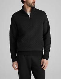Quilted Quarter Zip