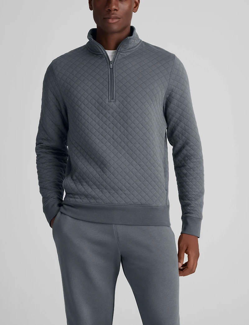 Quilted Quarter Zip