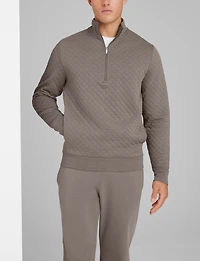 Quilted Quarter Zip