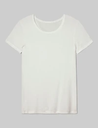 Women's Micro Rib Cap Sleeve Tee