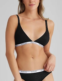 Signature Comfort Lace Triangle Bralette