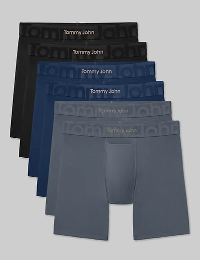 Customized Flex Mid-Length Boxer Brief 6" (6-Pack)