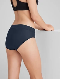 Women's Second Skin Brief, Lace Waist