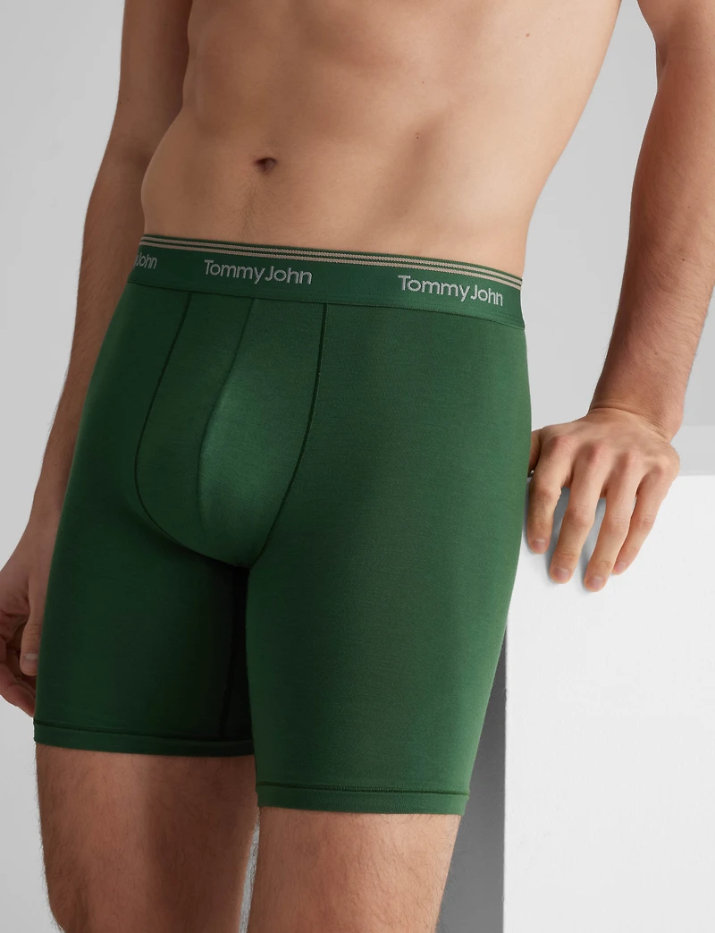 Ultra Soft Flex Mid-Length Boxer Brief 6"