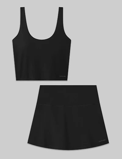 Women's 360 Movement Crop Tank & Tennis Skirt Set