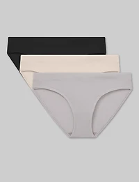 Women's One-Size Bikini (3-Pack)