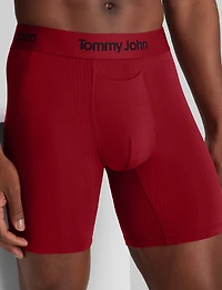 Second Skin Luxe Rib Mid-Length Boxer Brief 6"