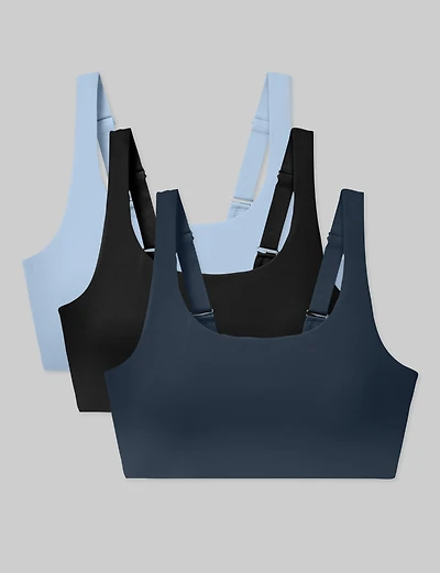 Medium Impact Sports Bra (3-Pack)