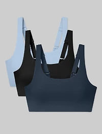 Medium Impact Sports Bra (3-Pack)