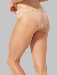 Women's Second Skin Cheeky, Lace Waist