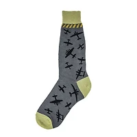Foot Traffic - Airplanes - 6885M - Crew - Men's