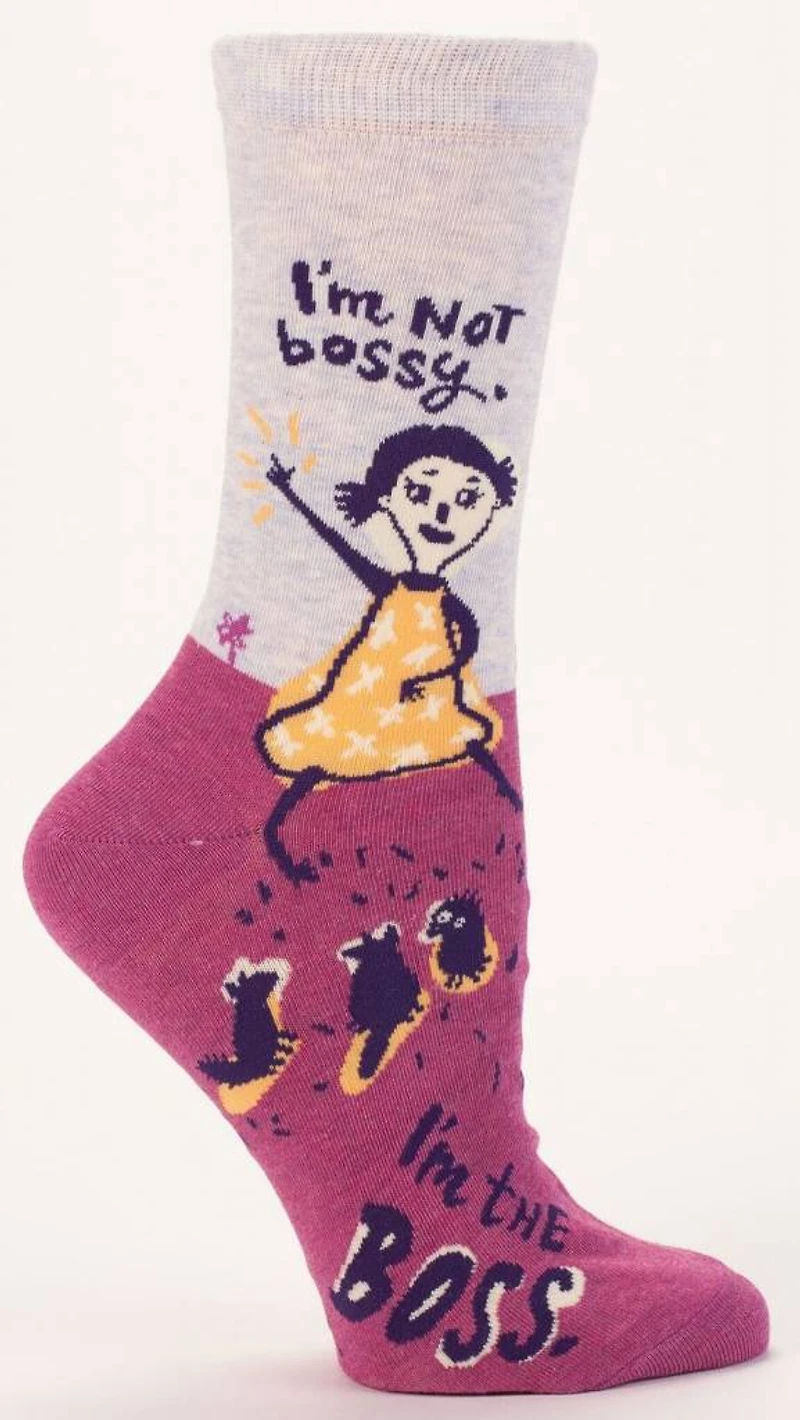 Blue Q - I'm Not Bossy - Crew - Women's