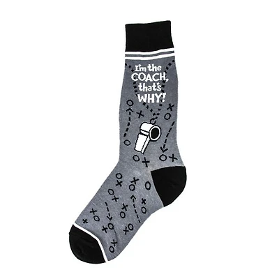 Foot Traffic - I'm The Coach - 6882M - Crew - Men's