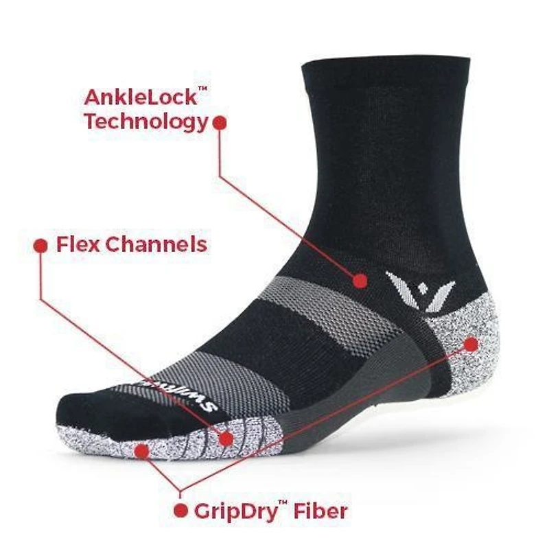 Swiftwick - Flite XT FIVE Black