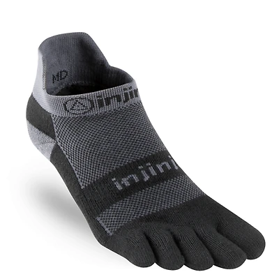 Injinji - Performance 2.0 Run Midweight No-Show Black/Gray