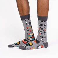 Sock It to Me - Genius at Work - MEF0435 - Crew - Men's