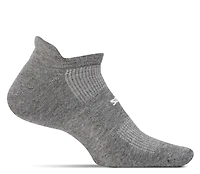 Feetures - High Performance Cushion No Show Tab Heather Gray Unisex