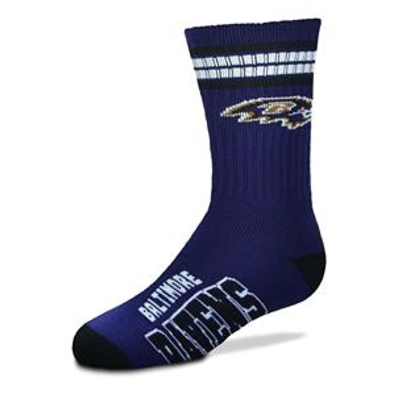 FOR BARE FEET - 4-Stripe Deuce - Baltimore Ravens - Youth