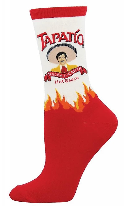 Socksmith - Tapatio - White - Crew - Women's