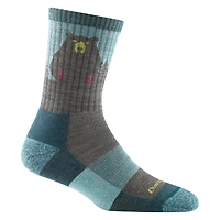 Darn Tough - Bear Town Lightweight Hiking Micro Crew Aqua Women's