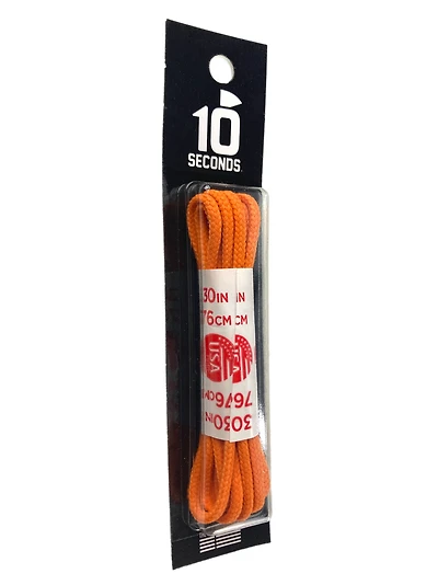 10 Seconds - Dress Waxed Round Laces Oliver Orange