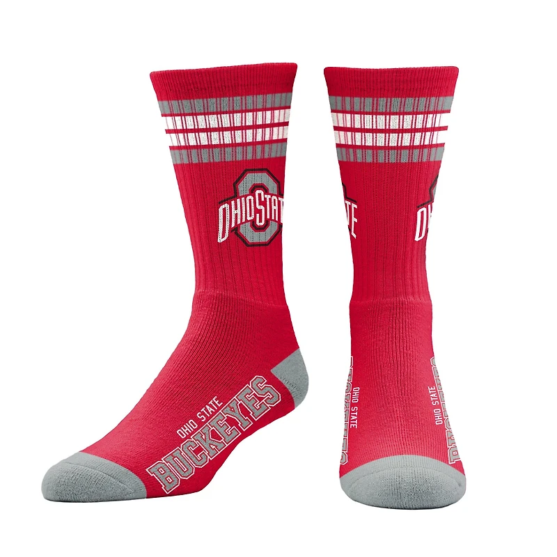 FOR BARE FEET - 4-Stripe Deuce - Ohio State Buckeyes - Youth