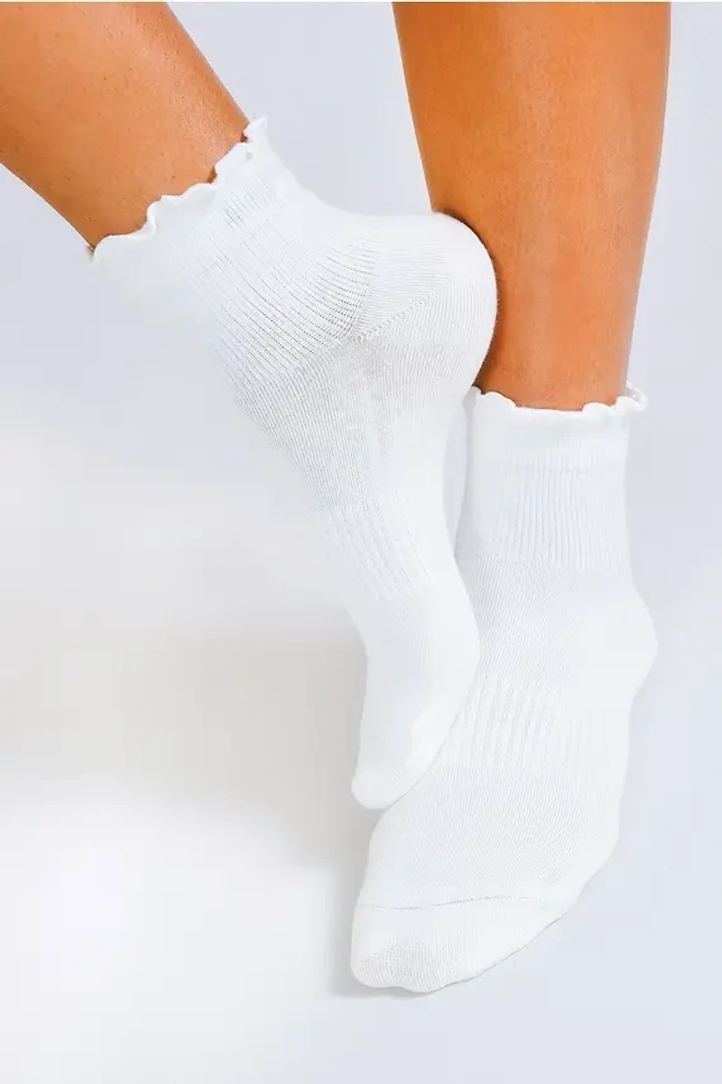 Tailored Union - Ruffle - White
