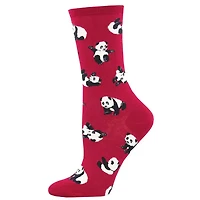 Socksmith - Cuddle Puddle - Red - Crew - Women's