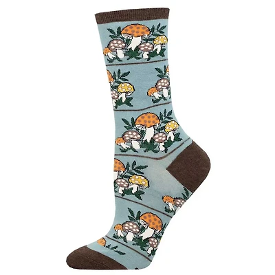 Socksmith - Magic Mountain - Steel Blue - Crew - Women's