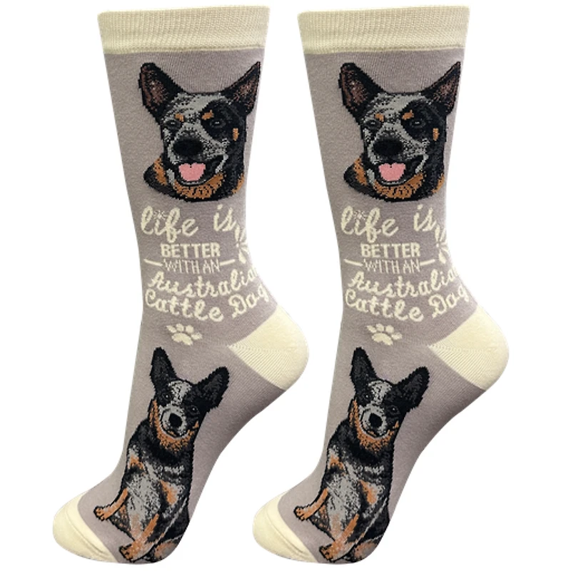 LIFE IS BETTER - Australian Cattle Dog - Crew - OSFM