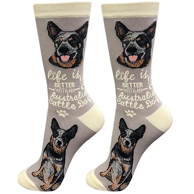 LIFE IS BETTER - Australian Cattle Dog - Crew - OSFM