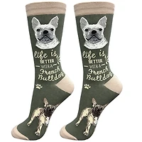 LIFE IS BETTER - French Bulldog - Crew - OSFM