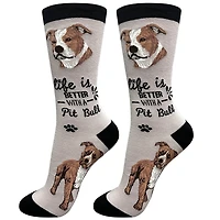 LIFE IS BETTER - Pit Bull - Crew - OSFM