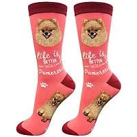 LIFE IS BETTER - Pomeranian - Crew - OSFM