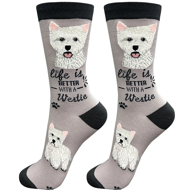 LIFE IS BETTER - Westie - Crew - OSFM