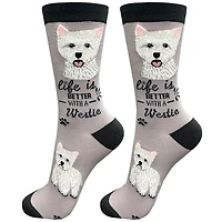 LIFE IS BETTER - Westie - Crew - OSFM