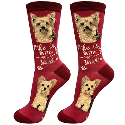 LIFE IS BETTER - Yorkie - Crew - OSFM