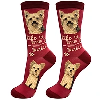 LIFE IS BETTER - Yorkie - Crew - OSFM